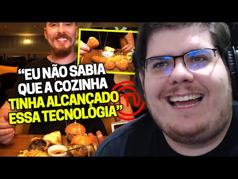 CASIMIRO REAGE: GABA NO RESTAURANTE DA 1ª CAMPEÃ DO MASTERCHEF (CARAT) | Cortes do Casimito