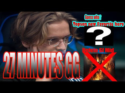 OG.Topson- Guese Who ? hes new Favorite Hero l HighLights