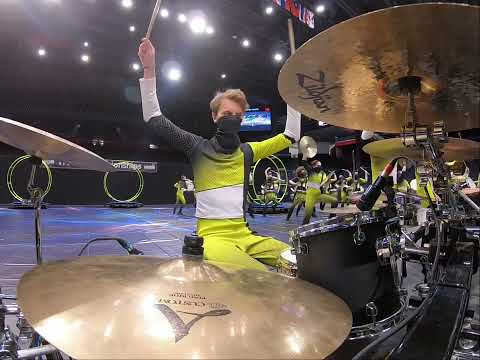 Vigilantes Indoor Percussion 2024 “Hypnotica” Drum Set Cam