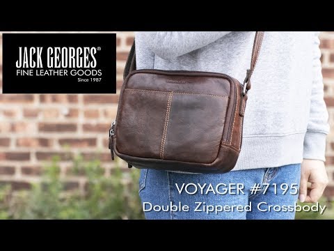 UNBOXED: Voyager Double Zippered Crossbody #7195