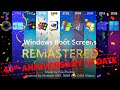 Microsoft Windows Boot Screens REMASTERED 40th Anniversary Update