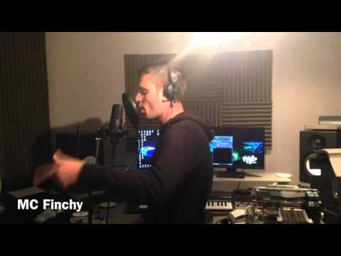 MC Finchy studio session