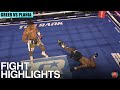 HIGHLIGHTS - MIKE PLANIA FLOORS JOSHUA GREER JR TWICE IN UPSET WIN - GREER VS PLANIA FIGHT VIDEO