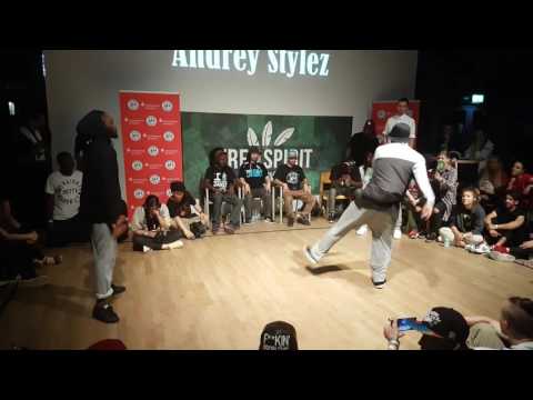 Franky Dee vs Andre Stylez Hiphop Final @t Freespirit