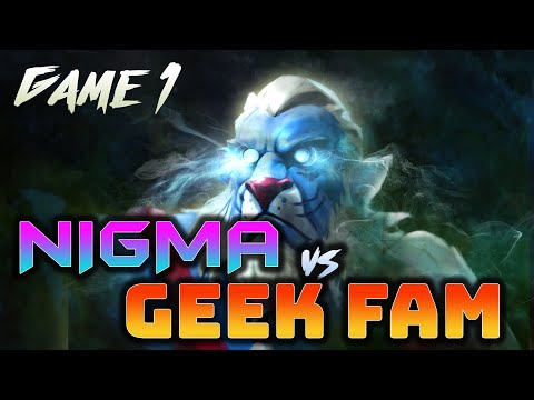 Nigma vs Geek Fam GAME 1 (FULL) | WePlay! Bukovel Minor 2020 | Dota 2 Pro Tournament