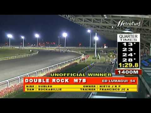 DOUBLE ROCK - MMTCI RACE 7 - FEBRUARY 21, 2020 - HORSE RACING REPLAY AT METRO MANILA TURF CLUB