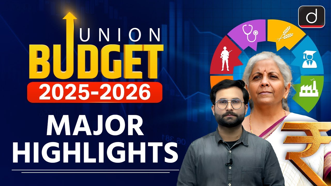Union Budget 2025-26 | Detailed Analysis | Key Announcements | Drishti IAS English