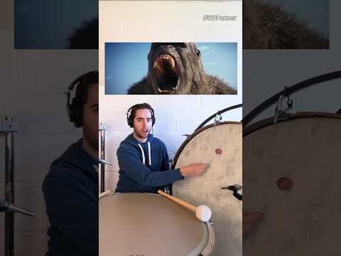#WBPartner Godzilla x Kong Sound Effects (on giant drums!)