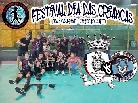 Festival dia das Crianças - REAL DAMASCENO X POKAS FUTSAL