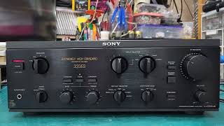 출고전테스트 소니하이엔드 333Esx인티앰프 입니다