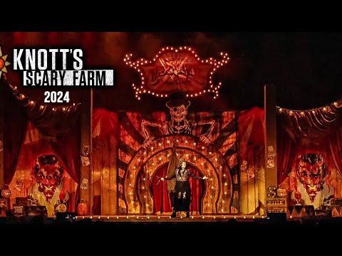 Le Magnifique Carnaval du Grotesque Full Show 4K Knott's Scary Farm 2024 10 24