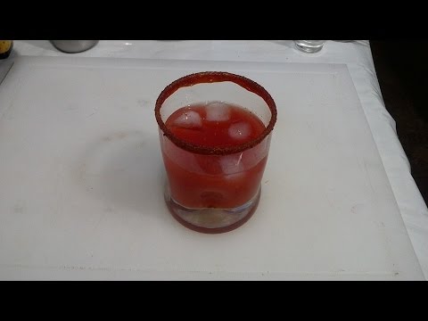 VAMPIRO, SANGRITA Receta #244, tequila, jugo de tomate Video