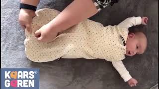 Celoroční merino spací pytel 80 cm bio beránci Kaarsgaren