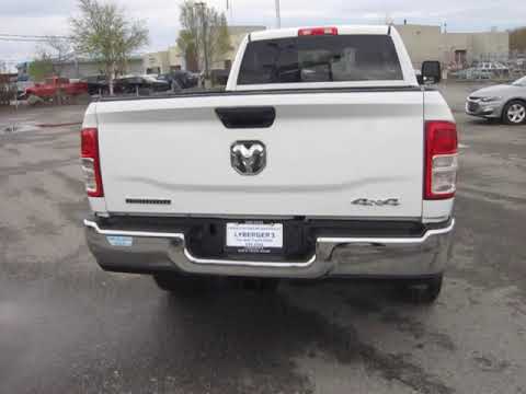 2024 white /gray RAM 3500 Big Horn Crew Cab LWB 4WD (3C63R3HL6RG) with an 6.7L L6 OHV 24V TURBO DIESEL engine, 6A transmission, located at 9530 Old Seward Highway, Anchorage, AK, 99515, (907) 349-3343, 61.134140, -149.865570 - Nice 2024 Ram 3500 Big Horn Long box diesel come take a test drive - Photo#0