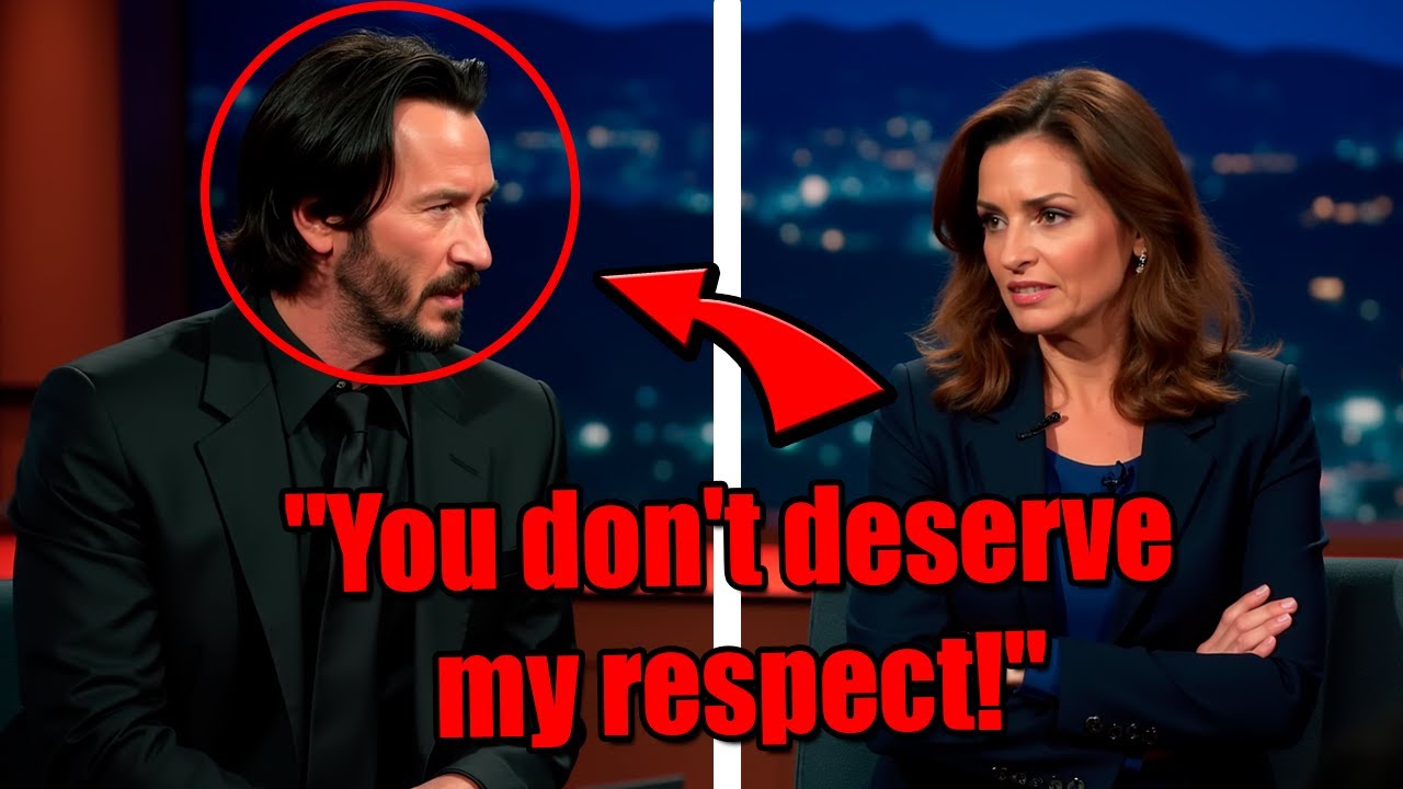 Keanu Reeves Silences a Rude Talk Show Host – What He Says Will Leave You Speechless!