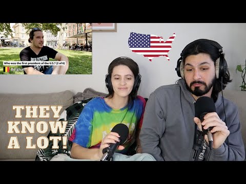 What Do Europeans Know About America?? | Americans React | Loners #155