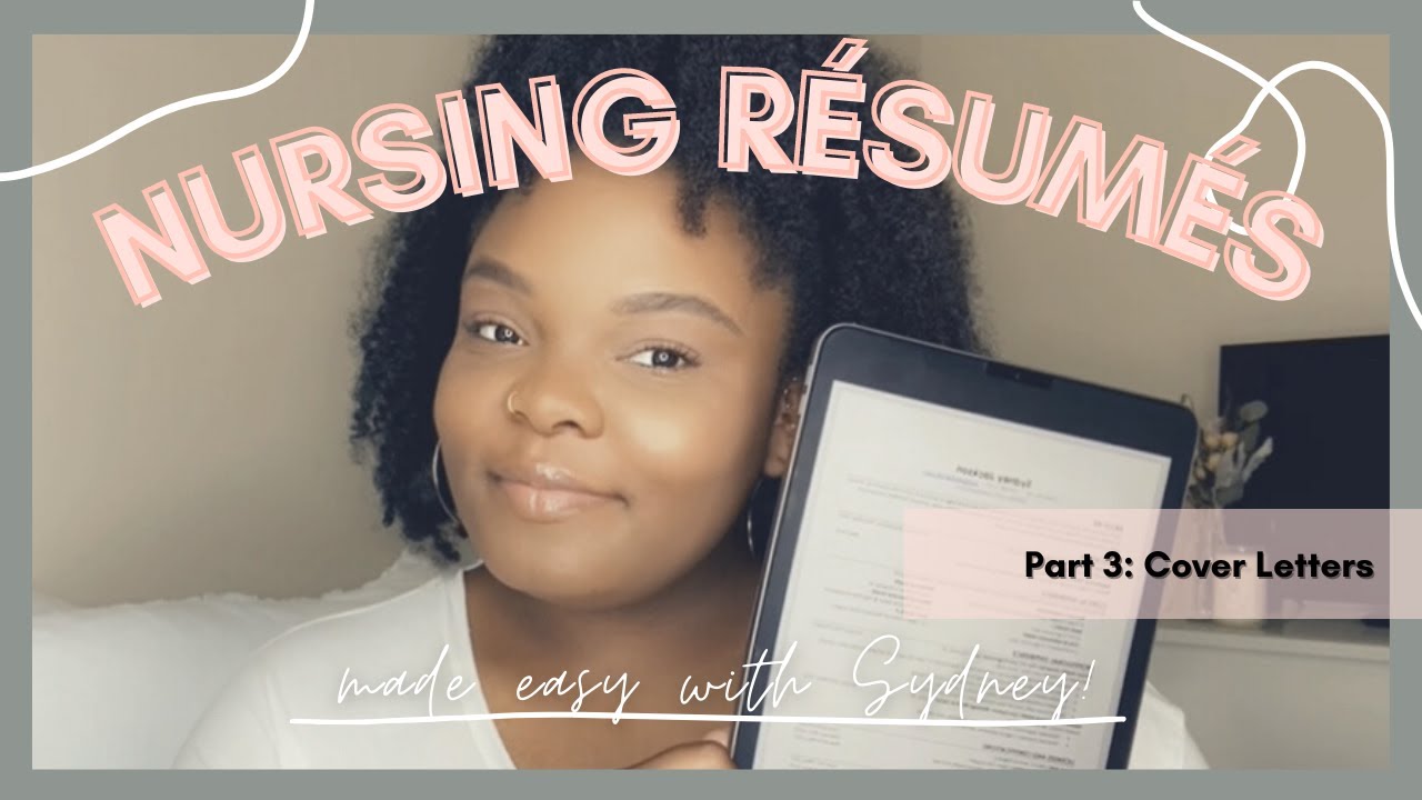 Cover Letters | Nursing Résumés Made Easy