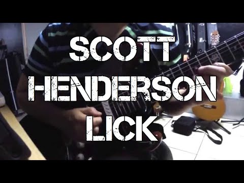Scott Henderson Pentatonic Lick