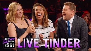 Late Late Live Tinder w/ Chelsea Handler
