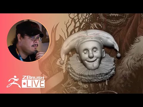 3D Model Krampus in ZBrush #withme ! Enter the ZBHO Dojo - Spicer McLeroy - Part 4
