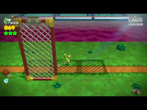 Super Mario 3D World (Switch) 6-4 Speedrun - Time: 20 (Former WR)