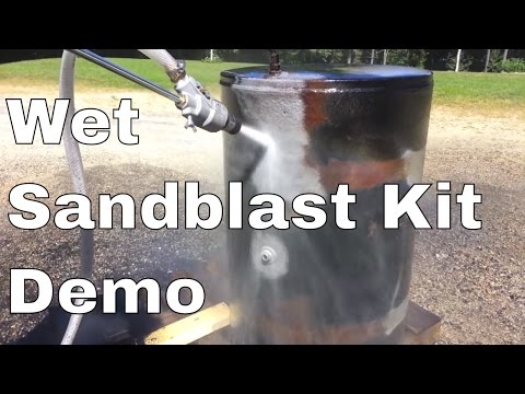DWSDBTK sandblast kit demonstration video thumbnail