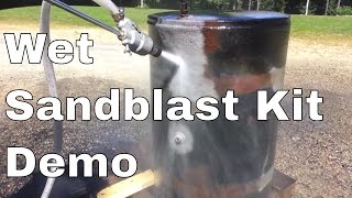 Power Eagle Wet Sand Blast Kit