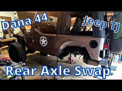 Dana 44 Rear Axle Swap | Jeep TJ