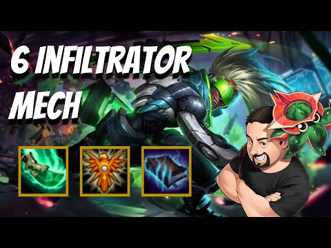 6 Infiltrator Mech | TFT Galaxies | Teamfight Tactics