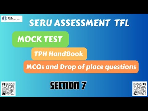 SERU Mock Test Section 7 Of TPH Handbook