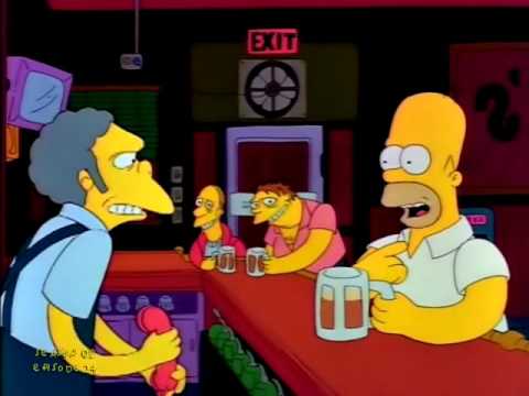 Bart Prank Calls Moe - Homer-Sexual