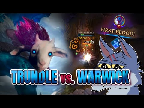 HOW TO DOMINATE TOP - Trundle vs. Warwick - Top Lane Gameplay Commentary