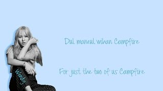 Red Velvet (레드벨벳) Campfire Color Coded Lyrics (Eng Sub & Rom)