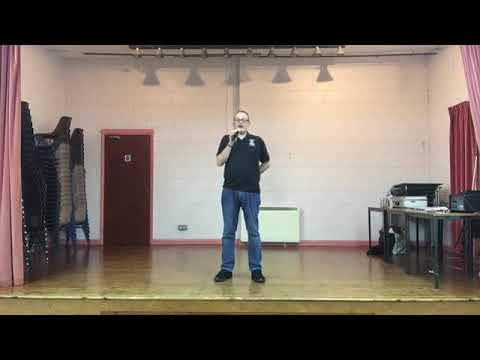 BEGINNER LINE DANCE LESSON 20 - Dance with me Baby