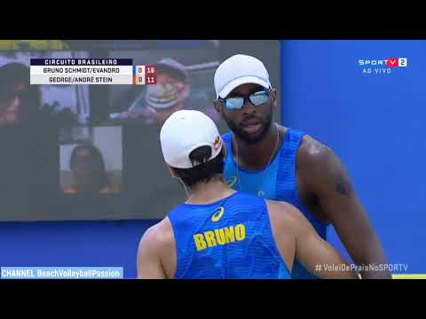 GEORGE / ANDRE vs BRUNO SCHMIDT / EVANDRO Circuito Brasileiro de Vôlei de Praia OPEN 5ª Etapa FINAL