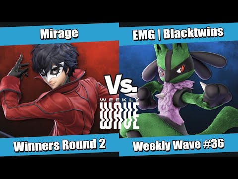 Weekly Wave #36 Winners Round 2 - Mirage (Joker) vs EMG | Blacktwins (Lucario)