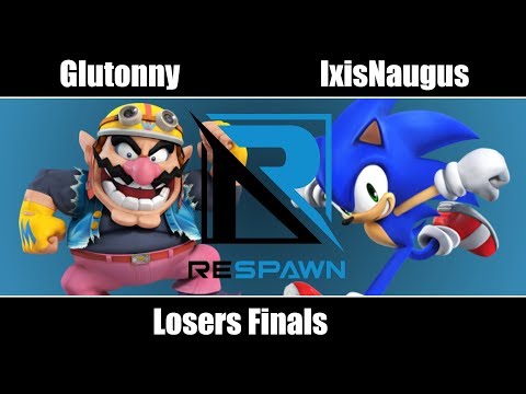Respawn5 - Glutonny (Wario) Vs. IxisNaugus (Sonic) - Losers Finals - Smash Wii U