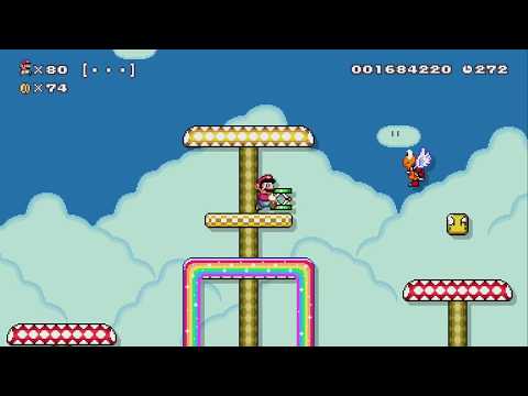 New High Score! EASY【61-70】feat. できるかな? - Super Mario Maker 2 - No Commentary 1by