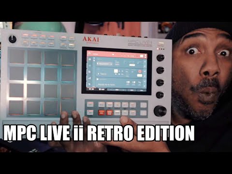 Akai MPC Live II Standalone Sampler / Sequencer Retro Edition 2020 - Present - Grey image 24