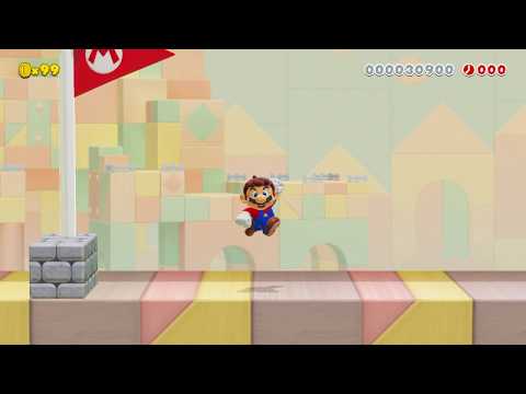 Yago64 - Keep run - Land of POW and !Blocks (HD) - Super Mario maker 2