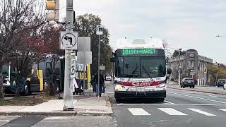 SEPTA Route 16: 2024 New Flyer XHE40s #706 & #709