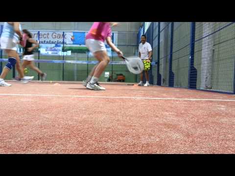 R.P trabajo de botepronto en padel.