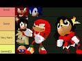 The Sonic The Fighters Tier List