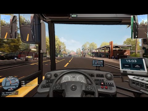 How Bus Sim 21 deals with one way stops on return trips