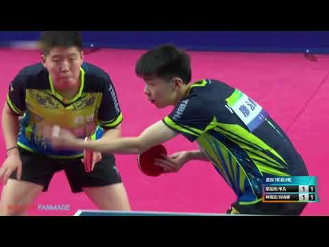 Lin Gaoyuan/Liu Shiwen vs Liao Hongran/Li Fan | XD | 2021 Chinese National Games