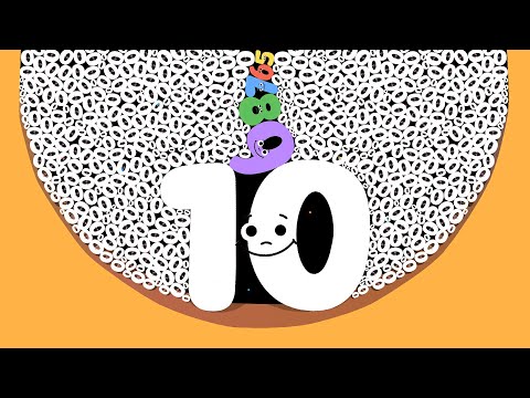 DROPCRAFT: Blob Numbers = Jelly 2048 + Number Master 012345678910 (ASMR Gameplay) 1 to 10 Games