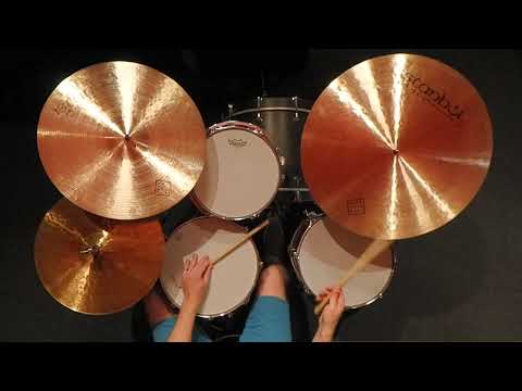 Istanbul Agop Traditional Flat Ride Cymbal 22" 2106 grams FR22