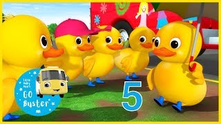 5 Little Ducks On A Bus | Little Baby Bus | Nursery Rhymes | Songs for Kids 5 Little Ducks On A Bus | Little Baby Bus | Nursery Rhymes | Songs for Kids