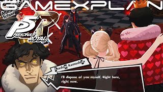 Persona 5 Royal - Kamoshida Boss Fight (Gameplay)