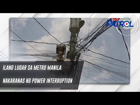 Ilang lugar sa Metro Manila nakaranas ng power interruption TV Patrol